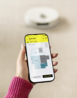 Saugroboter per App steuern