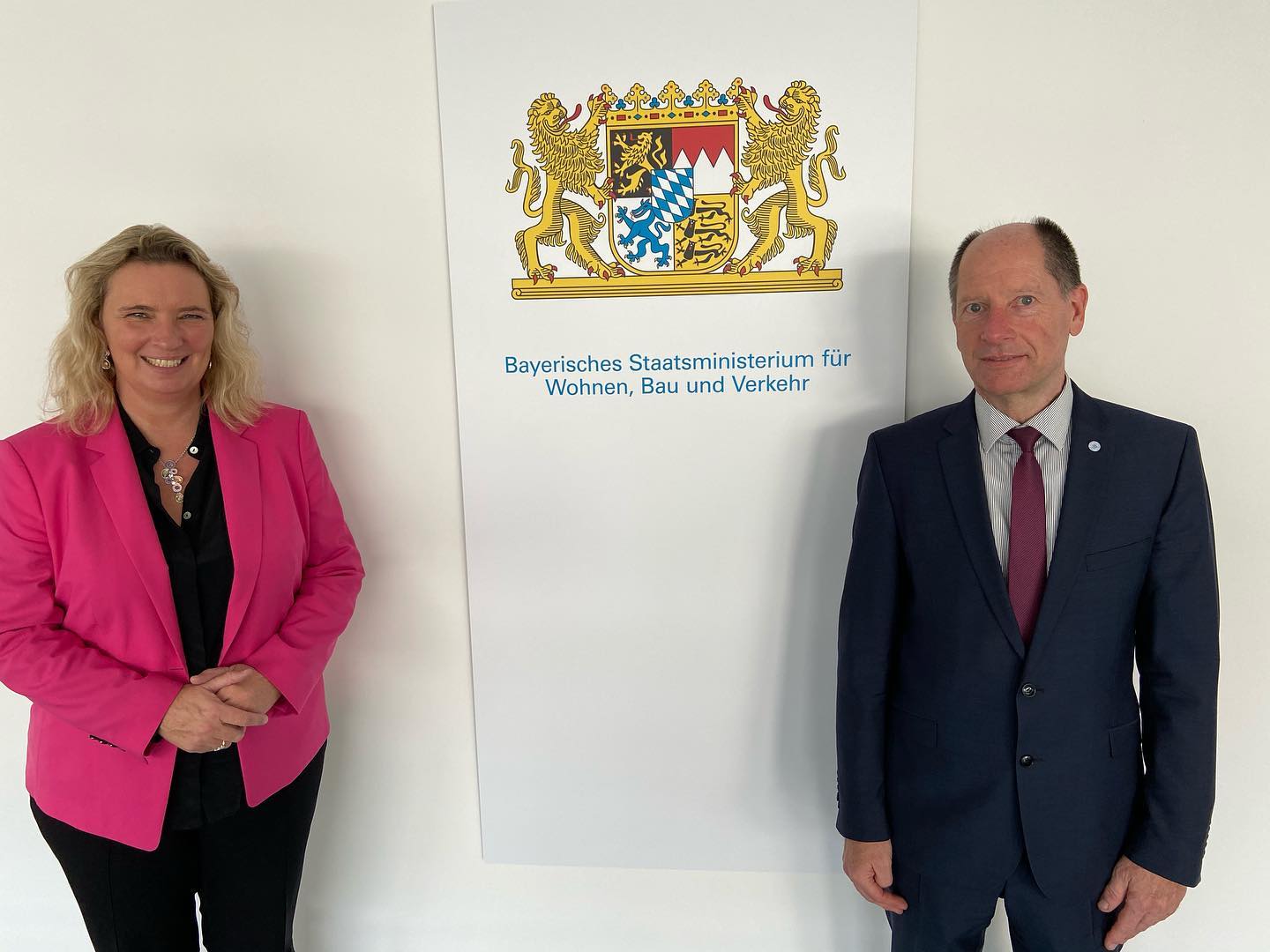 Antrittsbesuch bei Bauministerin Schreyer Antrittsbesuch bei Bauministerin Schreyer