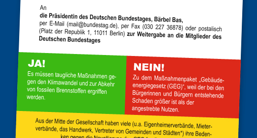 Aufruf an den Deutschen Bundestag Aufruf an den Deutschen Bundestag